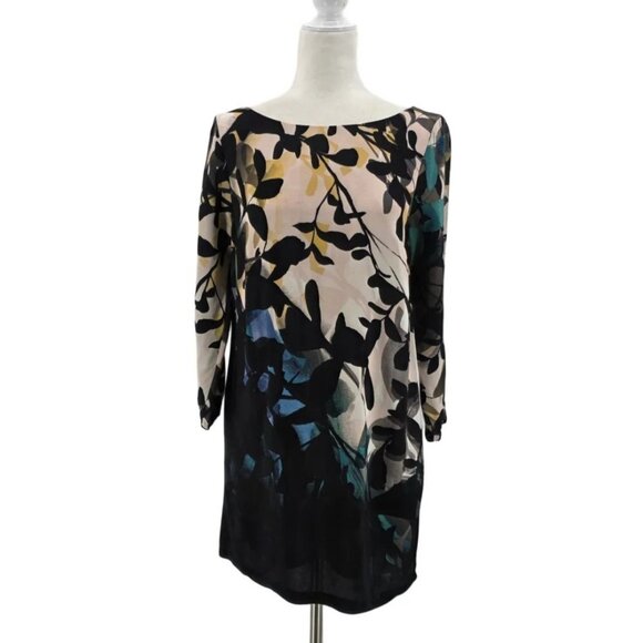 Anthropologie Maeve Womens Small Dress Shaded Garden Shift Multicolor Cocktail - Picture 9 of 9